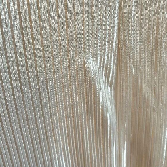 Vintage white nylon maxi slip dress - Picture 10 of 14